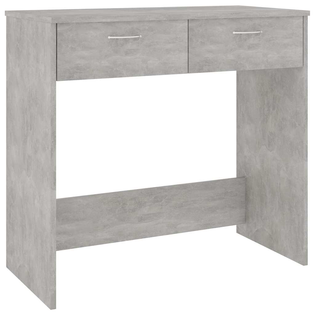Schreibtisch Betongrau 80 × 40 × 75 cm Holzwerkstoff