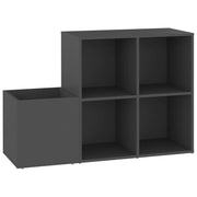 Schuhschrank für den Flur – Grau, 105 × 35,5 × 70 cm