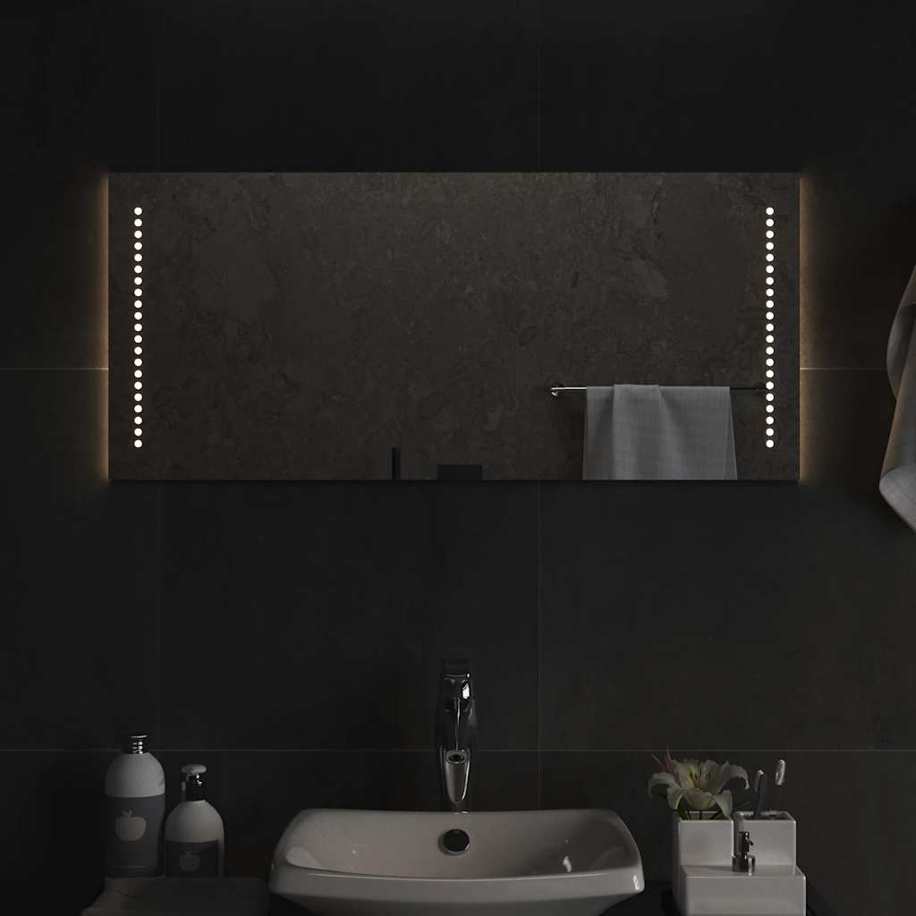 Badezimmerspiegel LED 90x40 cm