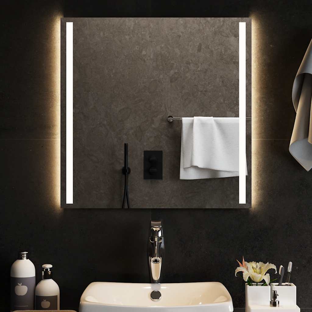 Badezimmerspiegel LED 60x60 cm