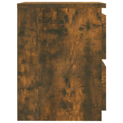 Nachttisch Räuchereiche 30x30x40 cm Holzwerkstoff