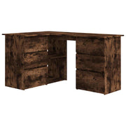 Eckschreibtisch Räuchereiche 145 × 100 × 76 cm Holzwerkstoff