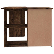 Eckschreibtisch Räuchereiche 145 × 100 × 76 cm Holzwerkstoff