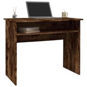 Schreibtisch Räuchereiche 90 × 50 × 74 cm Holzwerkstoff