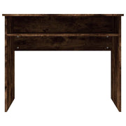 Schreibtisch Räuchereiche 90 × 50 × 74 cm Holzwerkstoff