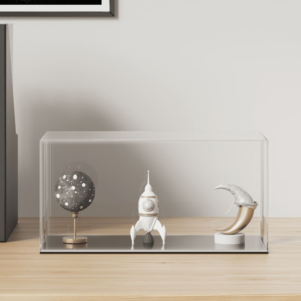 Acryl-Vitrine transparent 24x12x11 cm