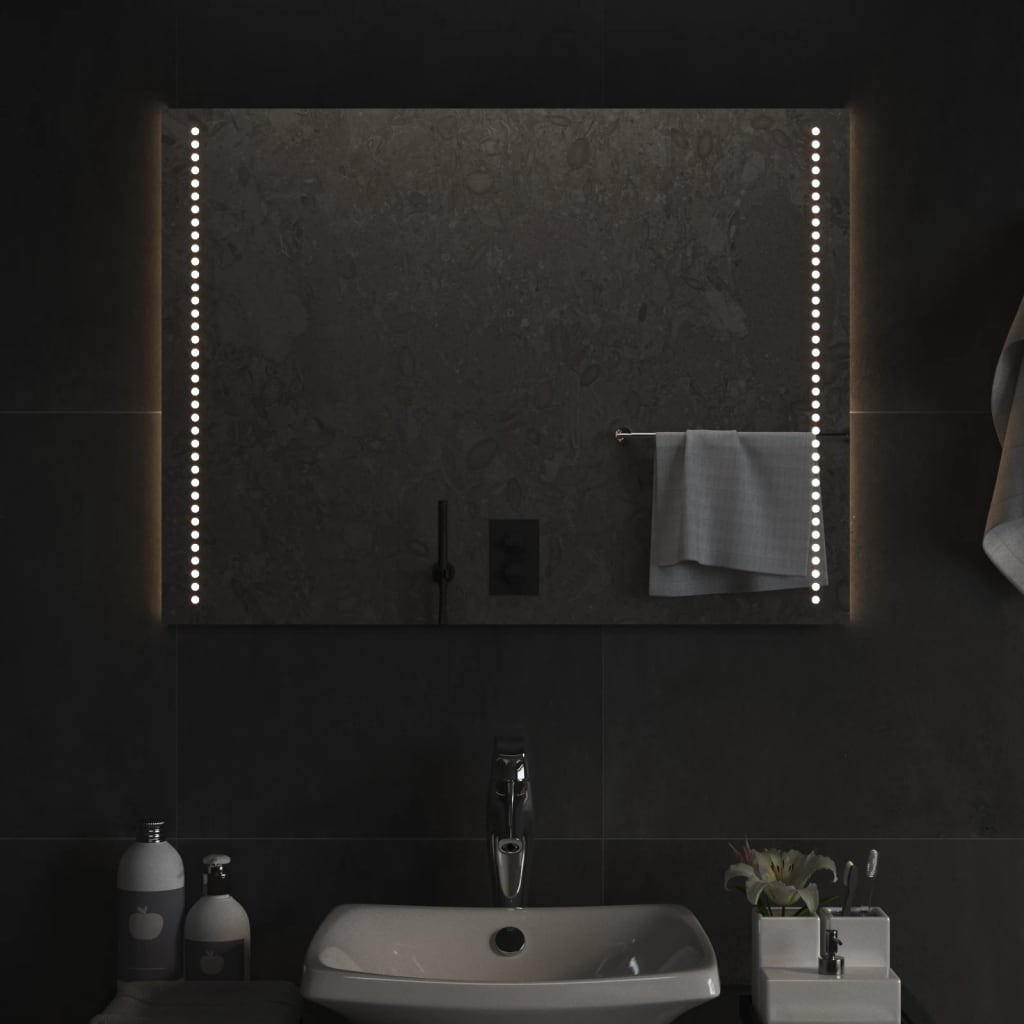Badezimmerspiegel LED 60x80 cm