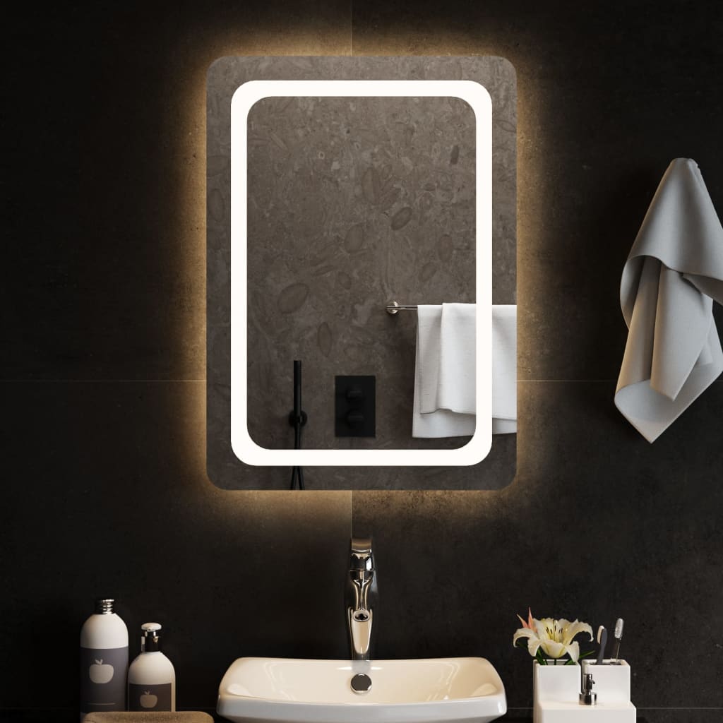 Badezimmerspiegel LED 50x70 cm