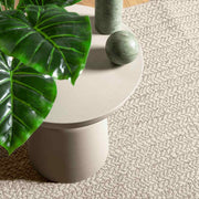 Teppich ZIZUR Creme 140x200 cm Jute-Optik Indoor und Outdoor