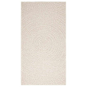 Teppich ZIZUR Creme 80x150 cm Jute-Optik Indoor und Outdoor