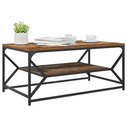 Couchtisch Altholz 90 x 50 x 40 cm Ingenieure Holz und Stahl
