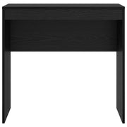 Schreibtisch Schwarz Eichen-Optik 80 × 40 × 76 cm
