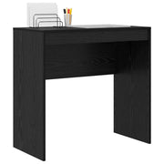 Schreibtisch Schwarz Eichen-Optik 80 × 40 × 76 cm