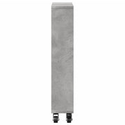 Schmaler Rollwagen 48 × 13 × 68 cm – Betongrau