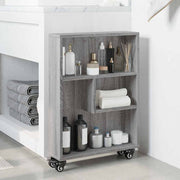 Schmaler Rollwagen 48 × 13 × 68 cm – Grau Sonoma