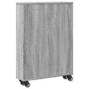 Schmaler Rollwagen 48 × 13 × 68 cm – Grau Sonoma