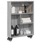 Schmaler Rollwagen 48 × 13 × 68 cm – Grau Sonoma