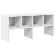 Stapelbares Schuhregal Weiß – 89,5 × 30 × 40 cm
