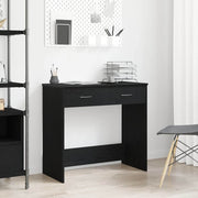 Schreibtisch Schwarz Eichen-Optik Holzwerkstoff 80 x 40 x 75 cm