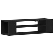 TV-Schränk 100 x 30 x 26,5 cm Schwarz Eichen-Optik