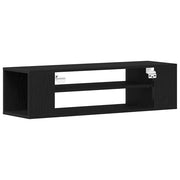 TV-Schränk 100 x 30 x 26,5 cm Schwarz Eichen-Optik