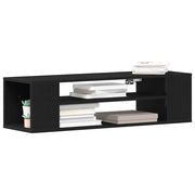 TV-Schränk 100 x 30 x 26,5 cm Schwarz Eichen-Optik