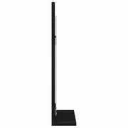 Wandspiegel mit Ablage – Schwarz Eichen-Optik, 50 × 12 × 60 cm
