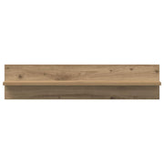 Wandregal 2 stk. Artisan-Eiche 80 x 11,5 x 18 cm Holzwerkstoff