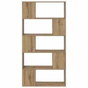 TV-Schrankset 80 x 24 x 156 cm Braun Holzwerkstoff