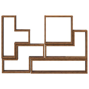 Wandregal Altholz-Optik 96 × 12 × 64 cm