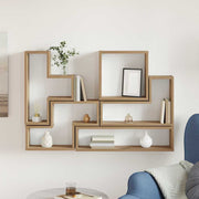 Wandregal Artisan-Eiche 96 × 12 × 64 cm