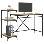 Schreibtisch Artisan-Eiche Holzwerkstoff 135 x 50 x 90 cm
