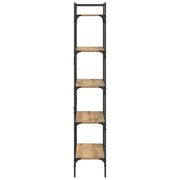 Bücherregal 5 Ebenen 56 x 32 x 174 cm Holzwerkstoff
