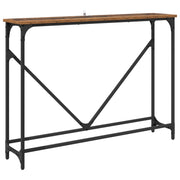 Schmaler Konsolentisch 102 × 23 × 75 cm – Altholz