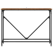 Schmaler Konsolentisch 102 × 23 × 75 cm – Altholz