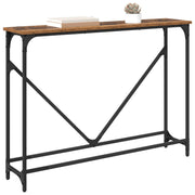 Schmaler Konsolentisch 102 × 23 × 75 cm – Altholz