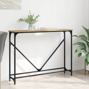 Schmaler Konsolentisch 102 × 23 × 75 cm – Artisan-Eiche