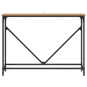 Schmaler Konsolentisch 102 × 23 × 75 cm – Artisan-Eiche