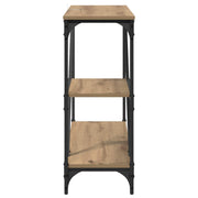 Konsolentisch Artisan-Eiche 88,5 x 30 x 75 cm Holzwerkstoff