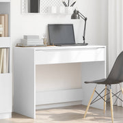 Schreibtisch mit Schubladen Weiß 100 × 50 × 78 cm Holzwerkstoff