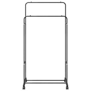 Kleiderständer Schwarz Metall – 80 × 53 × 156 cm