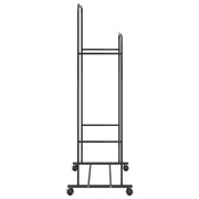 Kleiderständer Schwarz Metall – 80 × 53 × 156 cm
