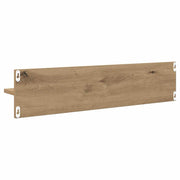 Wandregale 4 stk. Artisan-Eiche 80 x 11,5 x 18 cm Holzwerkstoff