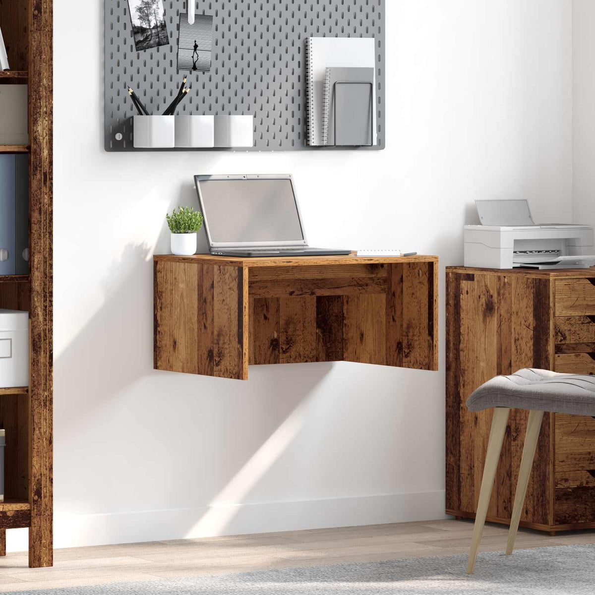 Wandtisch Altholz Holzwerkstoff 60 x 45 x 30 cm