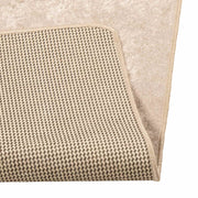 Teppichläufer MARSA Creme 100 × 200 cm Polyester und PVC