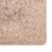Teppichläufer MARSA Sand 50 × 200 cm Polyester und PVC