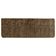 Teppichläufer MARSA Waldgrün 100 × 250 cm Polyester und PVC