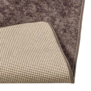 Teppichläufer MARSA Grau 80 × 150 cm Polyester und PVC