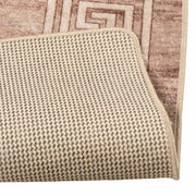 Teppichläufer MARSA Weiß 80 × 200 cm Polyester und PVC