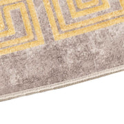 Teppichläufer MARSA Grau 50 × 450 cm Polyester und PVC
